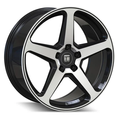 Touren TF96 3296 Wheel 20x9 (35, 5x114.3, 73.1) Black Single Rim Foto 1 de 2