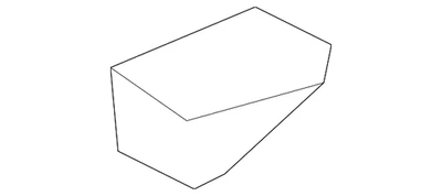 Genuine Kia Wheel Opening Molding Clip 84747-2L000 - Image 1 of 2