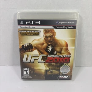 UFC Undisputed 2010 PS3 Sony PlayStation 3 Completo CIB con Manual Probado - Imagen 1 de 3