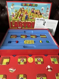 Super Mario Labyrinth Board Game. Complete Nintendo Game . free tracked postage - Picture 1 of 1