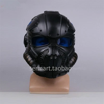 Juego Gears of War Onyx Guardia Casco COG Combate Casco Lente Juegos con disfraces Utilería Elegante Foto 1 de 4