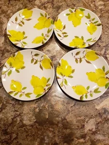 Kate Spade New York 6 Zoll Melamin Teller Zitronen 4er Set - Bild 1 von 4