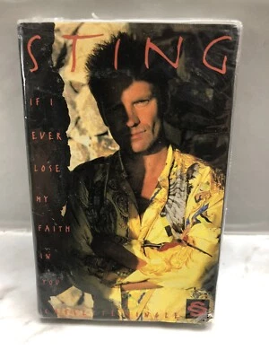 Sting If I Ever Lose My Faith In You 1993  Rock Cassette Tape Single Pop Sealed! - Image 1 of 2