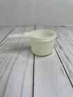 Vintage Tupperware Sheer White Measuring Cup 2/3 Cup Replacement MCM