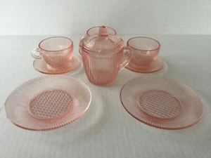 Juego de 10 piezas para niños Jeanette Homespun rosa - Imagen 1 de 10