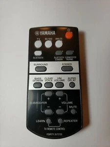 Original New Yamaha FSR71 Sound Bar Remote Control. Model:  ZK721200 - Picture 1 of 7