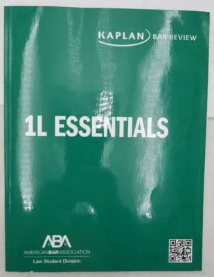 Kaplan Bar Review 1L Essentials ABA Law Student Division 9781506291055 - Image 1 of 3