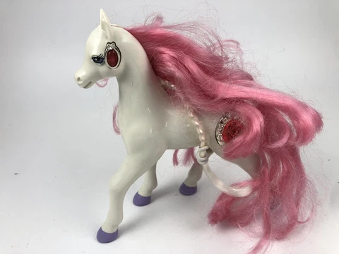 VINTAGE MAGIC TOUCH TOY HORSE PONY PINK 1996 MICRO GAMES OF AMERICA Cover