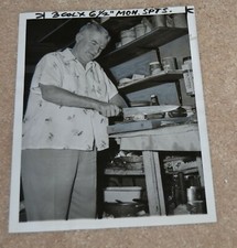 ORIGINAL BASEBALL 1ST BASEMAN WHITE SOX SENATORS BRAVES ART SHIRES PHOTO VINTAGE