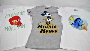 T-shirt donna manica corta Disney piccola Dory Minnie Ariel - Foto 1 di 7