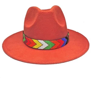 Nation New Nature American Jewelry Hatband Hand Beaded Hat Band New Multi Color - Picture 1 of 2