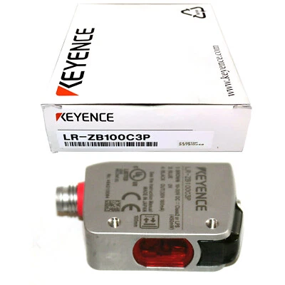 Surplus Sealed Keyence LR-ZB100C3P Laser Sensor LRZB100C3P Expedited Shipping - Image 1 of 3