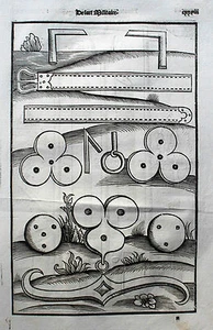 Vegetius Végèce de l'art militaire Kriegskunst De Re Militari Original ca. 1535 - Bild 1 von 4