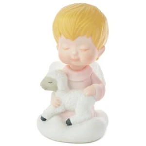 Hallmark Mary's Angels Safe and Snug Lamb Pink - Picture 1 of 2