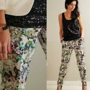 J. CREW NUEVO CON ETIQUETAS $78 Negro Cortina Lentejuela Tanque 32360 Camisa Top Blusa S BLOGGER FAV - Imagen 1 de 6