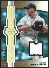 2007 UD Ultimate Collection SCOTT KAZMIR Game-Used Relic Insert Card #02/50