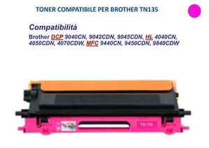 Compatibile Tn-135M Toner per Brother DCP 9042, HL 4040, MFC 9450CN,9450 - Foto 1 di 4