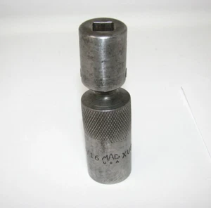 MAC Tools Douille à chocs flexible pour bougie d'allumage 3/8" Drive 13/16" XUP266DP Made in USA - Photo 1/5