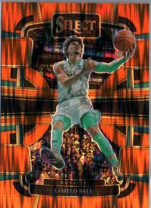 2023-24 Panini Select #53 LaMelo Ball Orange Flash Prizm Hornets - Picture 1 of 2