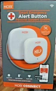 MOBI Smart Emergency Alert Button Personal Support System New 70278 - Picture 1 of 5