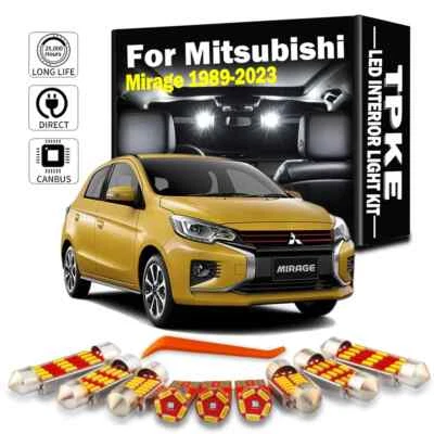 Canbus Bulbs For Mitsubishi Mirage 1989-2023 Car LED Interior Map Dome Light Kit - Image 1 of 4