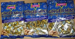 3 sacchetti di caramelle originali KC Candy zenzero nuovi di zecca 3,2 once - Foto 1 di 5