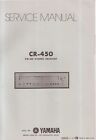 Yamaha CR-450 Receiver Original Service Manual with Money-Back Guarantee