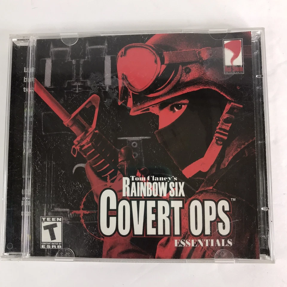 Tom Clancy's Rainbow Six: Covert Ops Essentials 2 Disc Set Vintage PC 2000 Teen - Image 1 of 4
