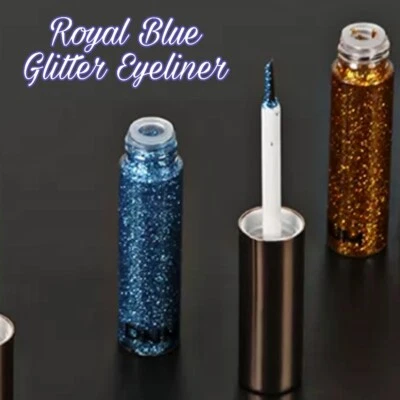Waterproof glitter metallic eyeliner royal blue - Image 1 of 4