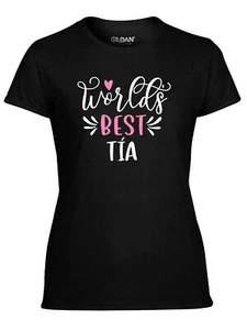 Worlds Best Tia Shirt, Gift for Tia, Shirt for Tia, Mothers Day Gift for Tia - Bild 1 von 2