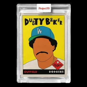 2021 Project 70 #311 1958 Dusty Baker by Fucci (PR=845) Dodgers - Picture 1 of 2