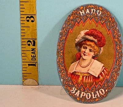 Vintage Sapollo Enoch Morgan's Sons Toilet and Bath Soap trade Card. - Image 1 of 2