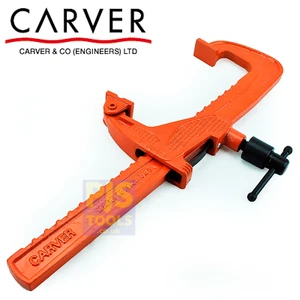 Carver cramp T186 300mm 12in 30cm welders rack clamp heavy duty CRVT18612 - Picture 1 of 1