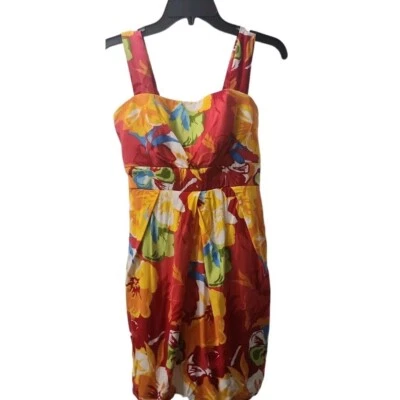 Twenty One Floral Print Dress Sleeveless Casual Summer Dress Medium - Image 1 of 4