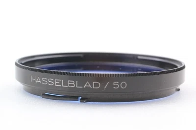 【Near MINT】 Hasselblad B50 Blue 3.5x CB12 -1.5 -1,5 50 Filter Bayonet from... - Image 1 of 4