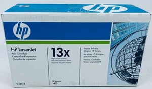 Genuine HP 13x Black Toner Print Cartridge For 130 - Q2613X - Picture 1 of 4