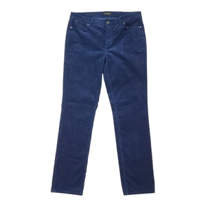 Talbots Cordhose Damen 10 blau gerades Bein Stretch Freizeit Komfort  - Bild 1 von 14