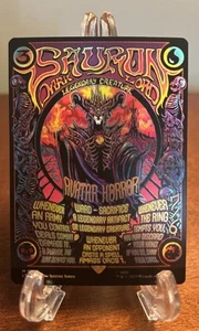 MTG English Sauron, the Dark Lord (Borderless Poster) Lord Of The Rings #ML FoiL - Picture 1 of 2