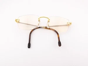 Fred Eyeglasses, Frames Only, FG50002U 032 Gold Plated, 56-16-145, Made in Italy - Picture 1 of 23