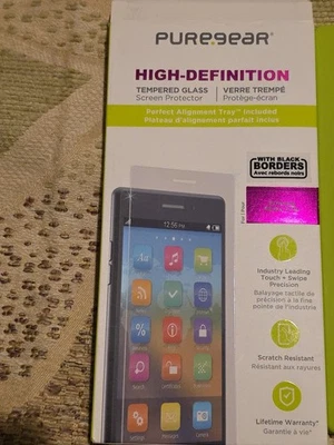 New Pure Gear High Def Tempered Glass Screen Protector For Samsung Galaxy S10e - Image 1 of 3