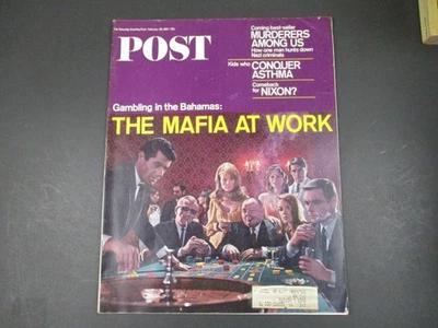 Saturday Evening Post Magazine February 25 1967 THE MAFIA AT WORK,Conquer Asthma Foto 1 de 3