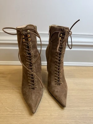 Sergio Rossi Scrape Donna Bootie Royal toffee Color - EU 37 - Image 1 of 4