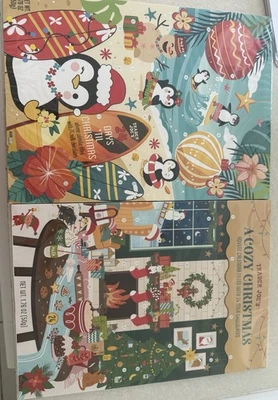 Trader Joes Navidad Chocolate Golosina Calendario de Adviento para Familias Conjunto de 2 Foto 1 de 2