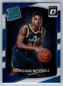 2017-18 Panini Donruss Optic - Rated Rookie Donovan Mitchell #188 (RC) - Picture 1 of 2