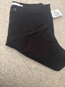 Topshop-Hombre Pantalones Cortos Denim Ajustados Negros Talla 32 Nuevos - Imagen 1 de 4