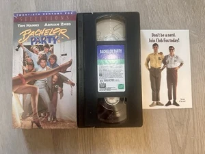 Bachelor Party VHS W/Insert - Picture 1 of 2