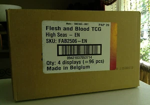 4x Flesh and Blood High Seas Booster Box - ( Sealed Case ) - FAB - Bild 1 von 6