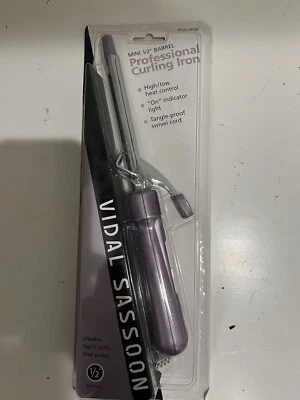 Barril Vidal Sassoon Professional Curling Iron Maxi 1/2” novo na caixa - Imagem 1 de 4