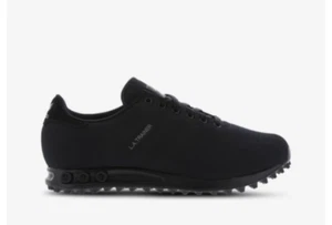 New Adidas LA Trainer Weave Mens Shoes Trainers 9.5 UK Black - Picture 1 of 7