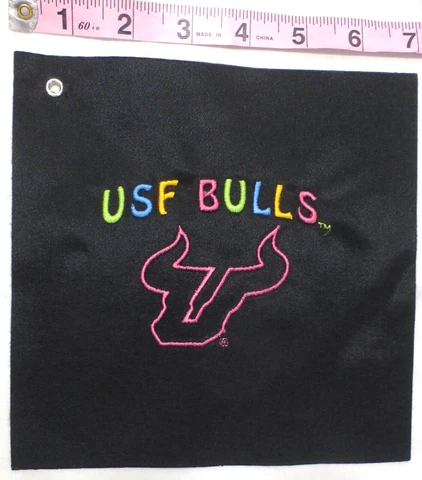 University of South Florida "USF Bulls" Small Swatch Pendant Flag, 7" x 7" Cover